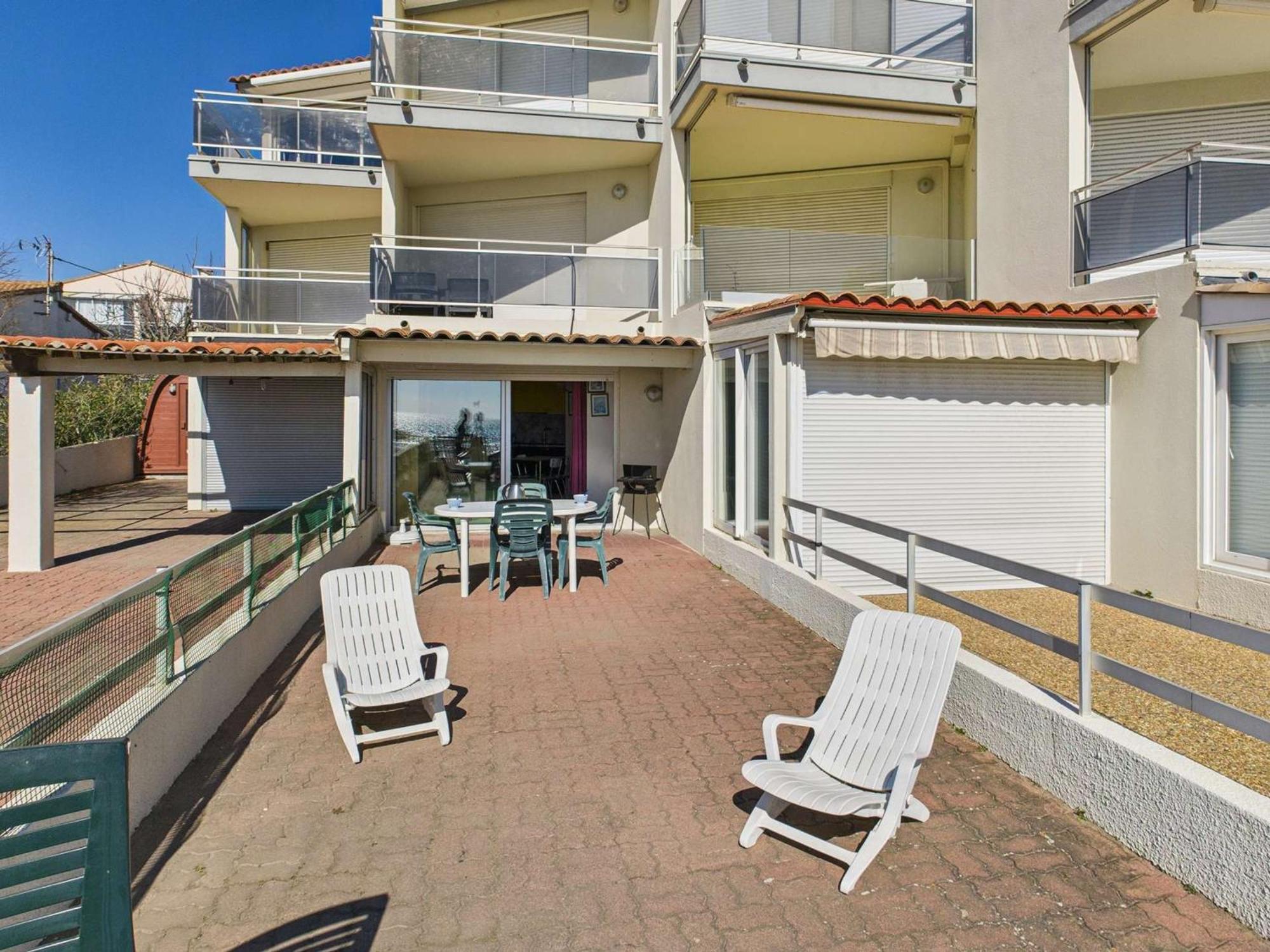 Appartement Rdc 4 Pers, Vue Mer, Parking Prive, Non-Fumeur! - Fr-1-423-26 Le Grau-dʼAgde Buitenkant foto